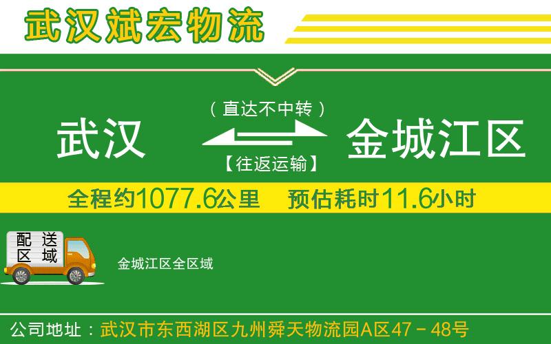 武漢到金城江區貨運公司