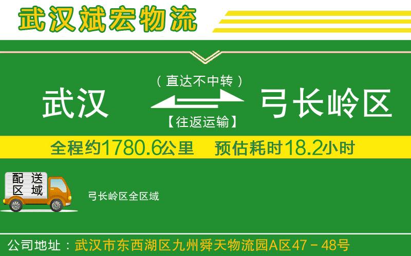 武漢到弓長(cháng)嶺區貨運公司